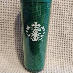 NWT Starbucks the Green Apron Tumbler Exclusive Rare 24oz